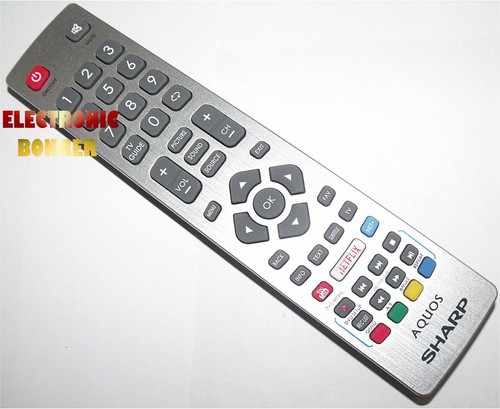 Télécommande originale Sharp Aquos TV DH1710 DH1829 LC-40UI7352E LC40FG5242E NEUVE - Photo 3 sur 3