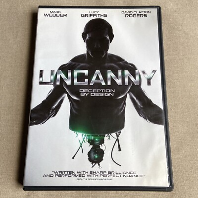 Uncanny (DVD 2015) Sci-Fi AI Horror Matthew Leutwyler Mark Webber Lucy Griffiths
