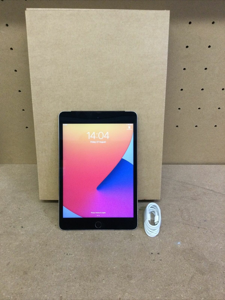 Apple iPad mini 4 128GB, Wi-Fi + Cellular (Unlocked), 7.9in