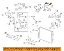 GM OEM 06-10 Express 2500 Cooling Radiator Components-Thermo Sensor 97385898
