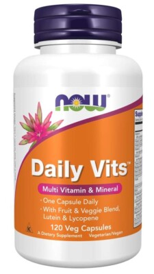 NOW Foods Daily Vits Complete Daily Nutrition 120 Vcaps Immununterstützung