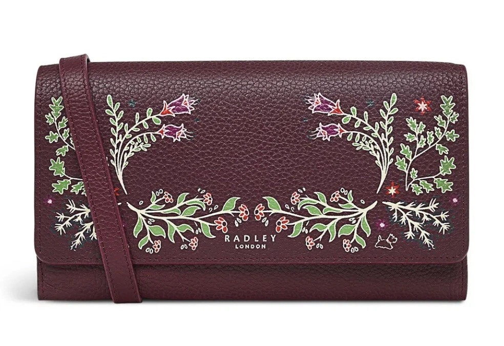 Radley dark cherry bag Clearance