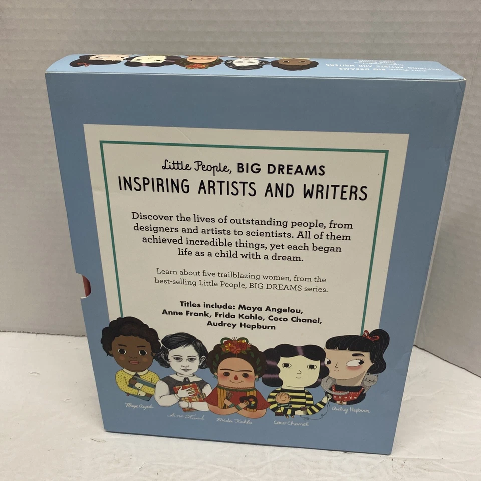 Little People, BIG DREAMS Inspiring Artists And Writers Five Book Gift Set - Image 3 of 3