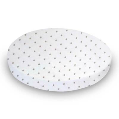 SheetWorld Round Crib Sheet 42x42, Cotton Jersey Soft Prints, USA