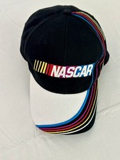 Vintage NASCAR Racing Hat Stitched Raised Graphics by Drew Pearson Adjustable