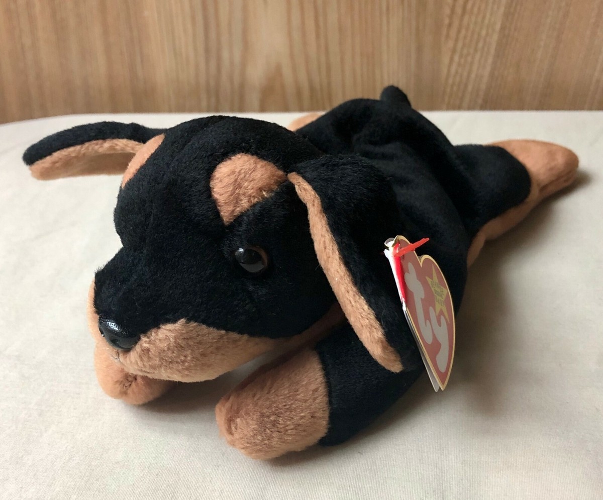 Doby the Doberman Dog Ty The Beanie Babies Collection DOB October