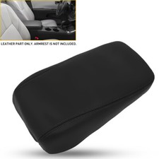 Fits 2013-2018 Toyota Avalon Leather Center Console Lid Armrest Cover Black Fits 2013-2018 Toyota Avalon Leather Center Console Lid Armrest Cover Black