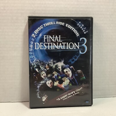 Final Destination 3 (2-Disc Thrill Ride Edition) DVD, MULTIPLES SHIP/FREE!