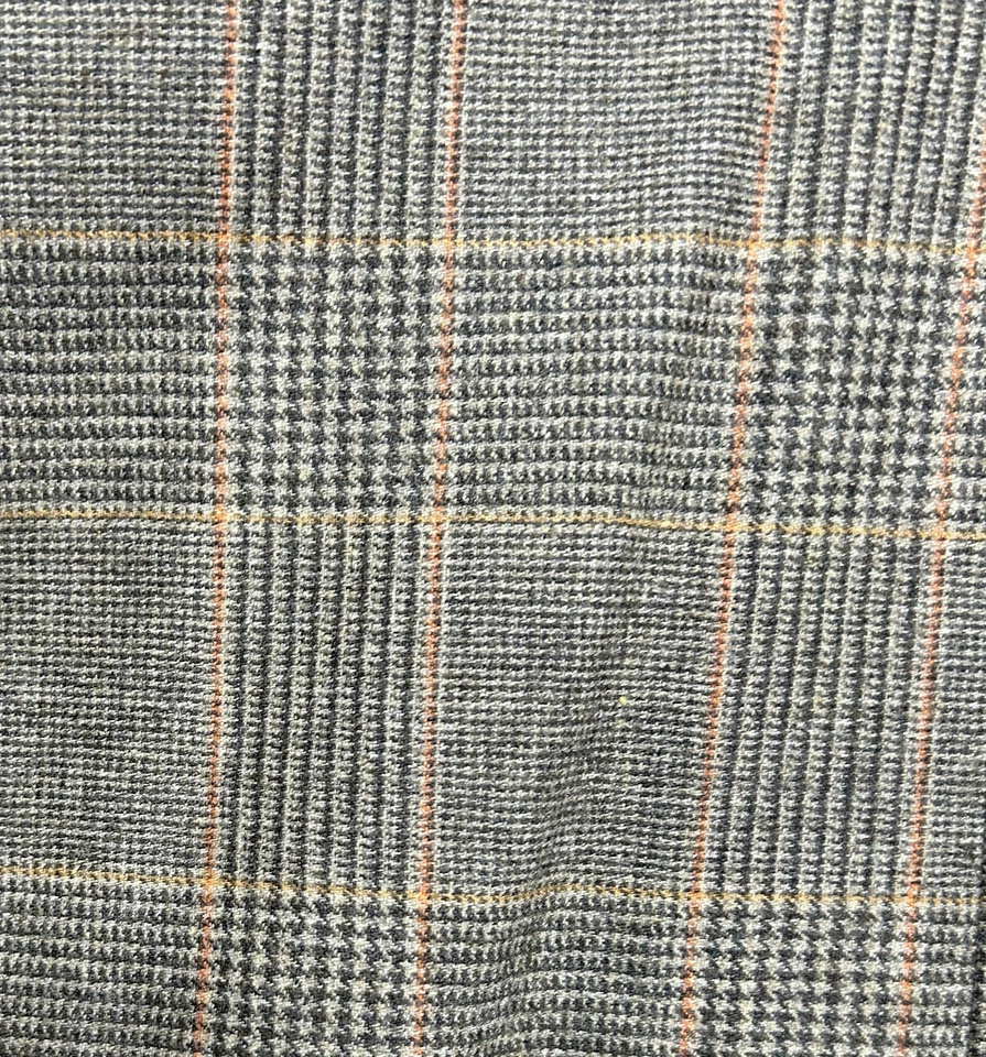 Blazer Lands End Mujer 16 Verde Beige Lana Cachemira Cuadros Tweed Clásico Atemporal Foto 4 de 4