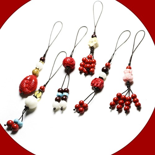 Pendentif Poisson D'éléphant Hommes Femmes Charme Téléphone Perlé - Zdjęcie 4 z 11