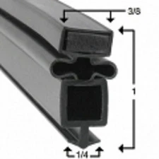 True 810862 Black Narrow Gasket by Prtst