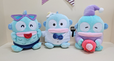 ハンギョドン ぬいぐるみ　マスコット　Hangyodon シェフ Sanrio Characters Friend Official Plush Doll Series Hangyodon Chef