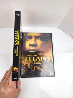 Remember the Titans (DVD, 2000) DIRECTORS CUT-NEW-FACTORY SEALED-W/ SLIP COVER