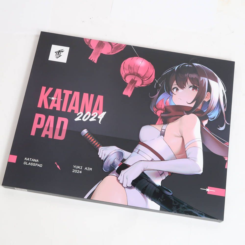 Yuki Aim Katana City Glass Mousepad Limited 2024 Unopened Unused  