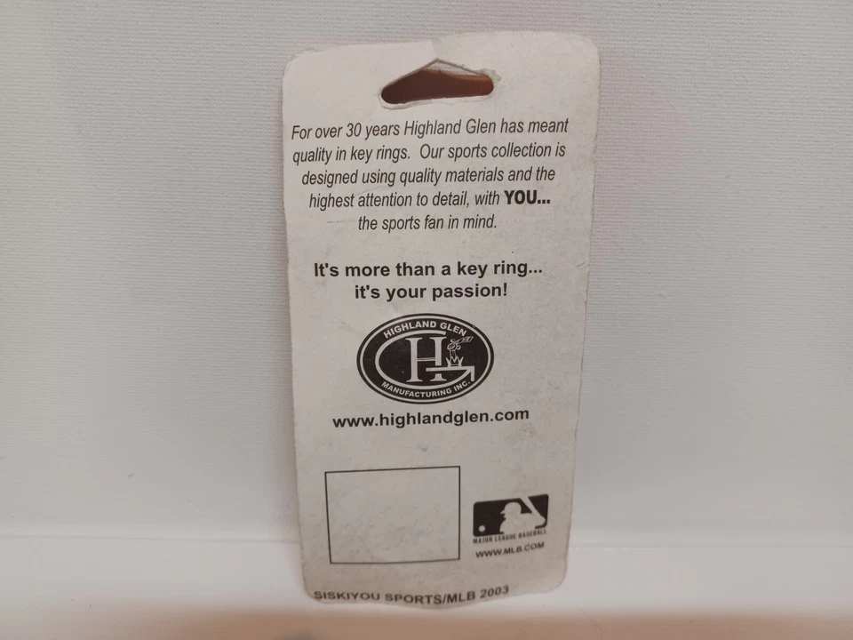 New NWT NOS Vintage Y2K 2003 Licensed MLB Los Angeles Dodgers Keychain - Image 3 of 4