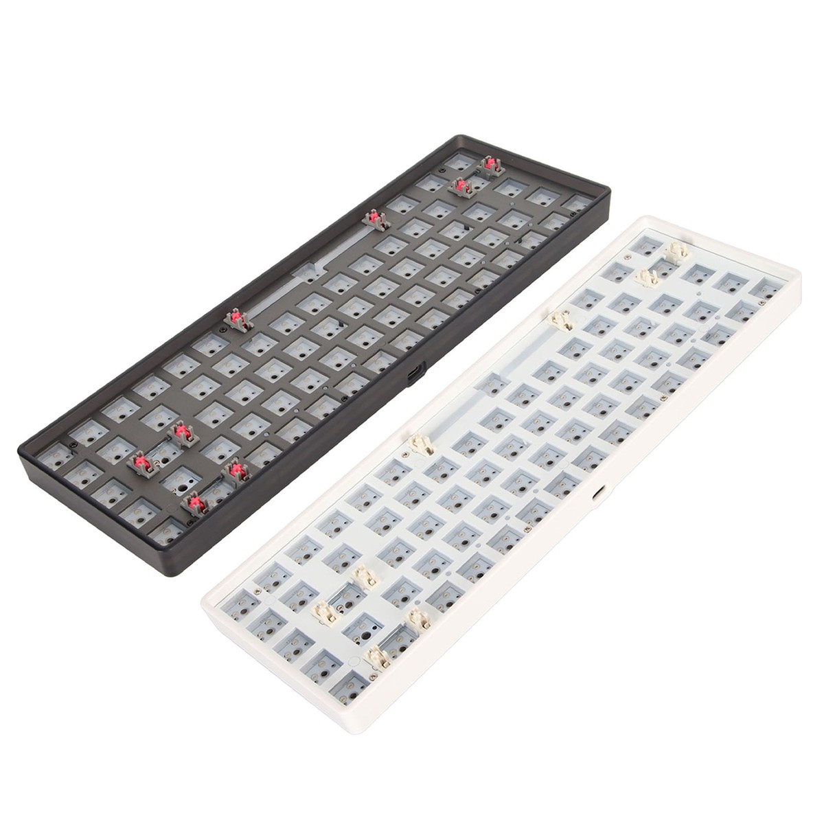 Mechanical Keyboard Kit 68 Keys 2.4G BT Wired Mode Gaming
