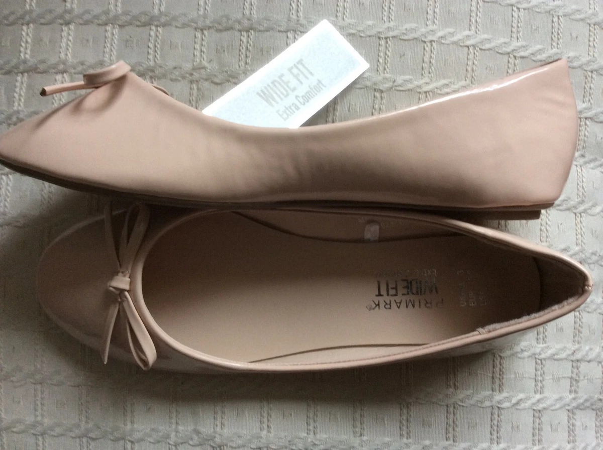 Ladies Wide Fit Extra Comfort Light Pink Casual shoes UK Size 3