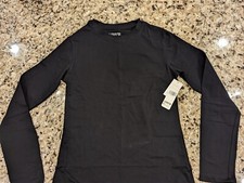 UPC 705632085943 product image for Love 83 Girls' Long Sleeve Tee Shirt Black Youth size M | upcitemdb.com