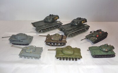Model Tank Lot Diecast Solido TOMY Zylmex Tiger M60 3106 Type 61 T404 M47  Char