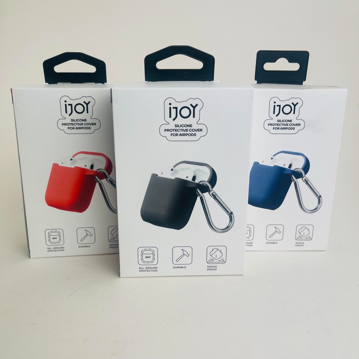 ijoy Silicone Protective Cover Carrying Case For Airpods Durable