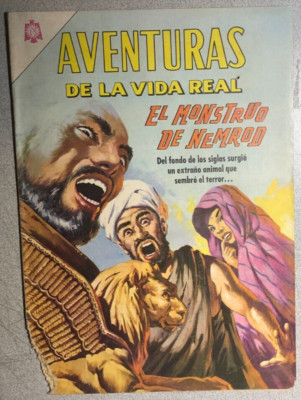 AVENTURAS DE LA VIDA REAL #124 (1966 Mexico) comic in Spanish F/G