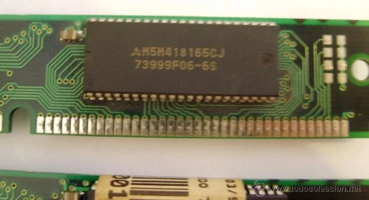 2x SIMM 72P 8 MB - MITSUBISHI M5M418165CJ 73999F06-6S - Imagen 2 de 2