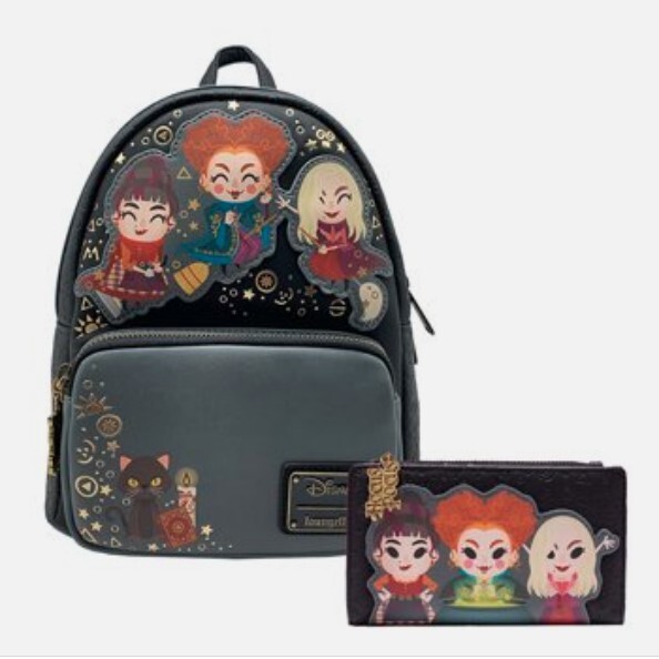 Loungefly Hocus Pocus Chibi Mini Backpack AND Matching Wallet  - NWT Loungefly Hocus Pocus Chibi Mini Backpack + Wallet Set NWT  main image 3
