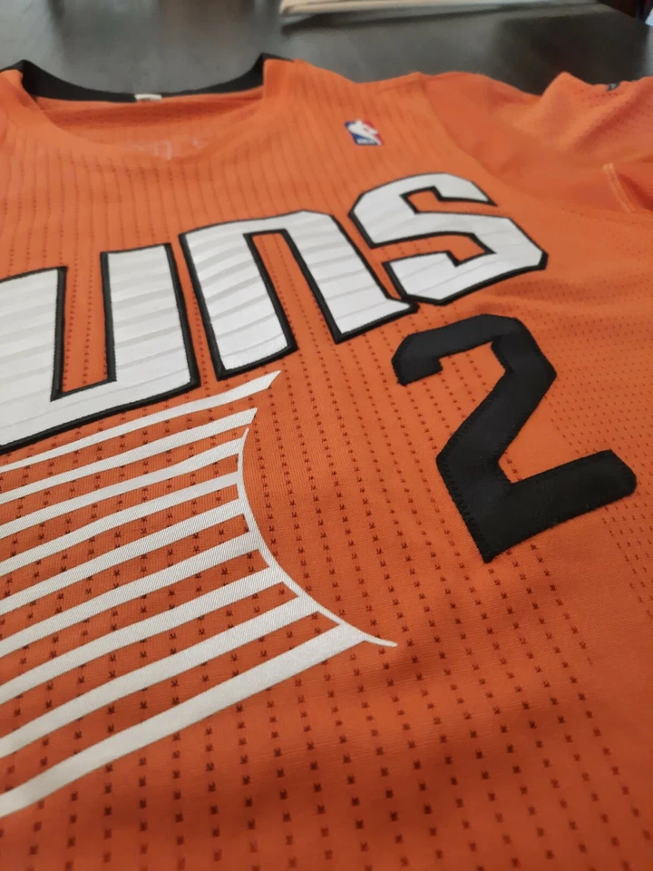 2013 NBA PHOENIX SUNS ERIC BLEDSOE 签名 ADIDAS 正品 SLEEVED REV 30 球衣 — 第 2/4 张图片