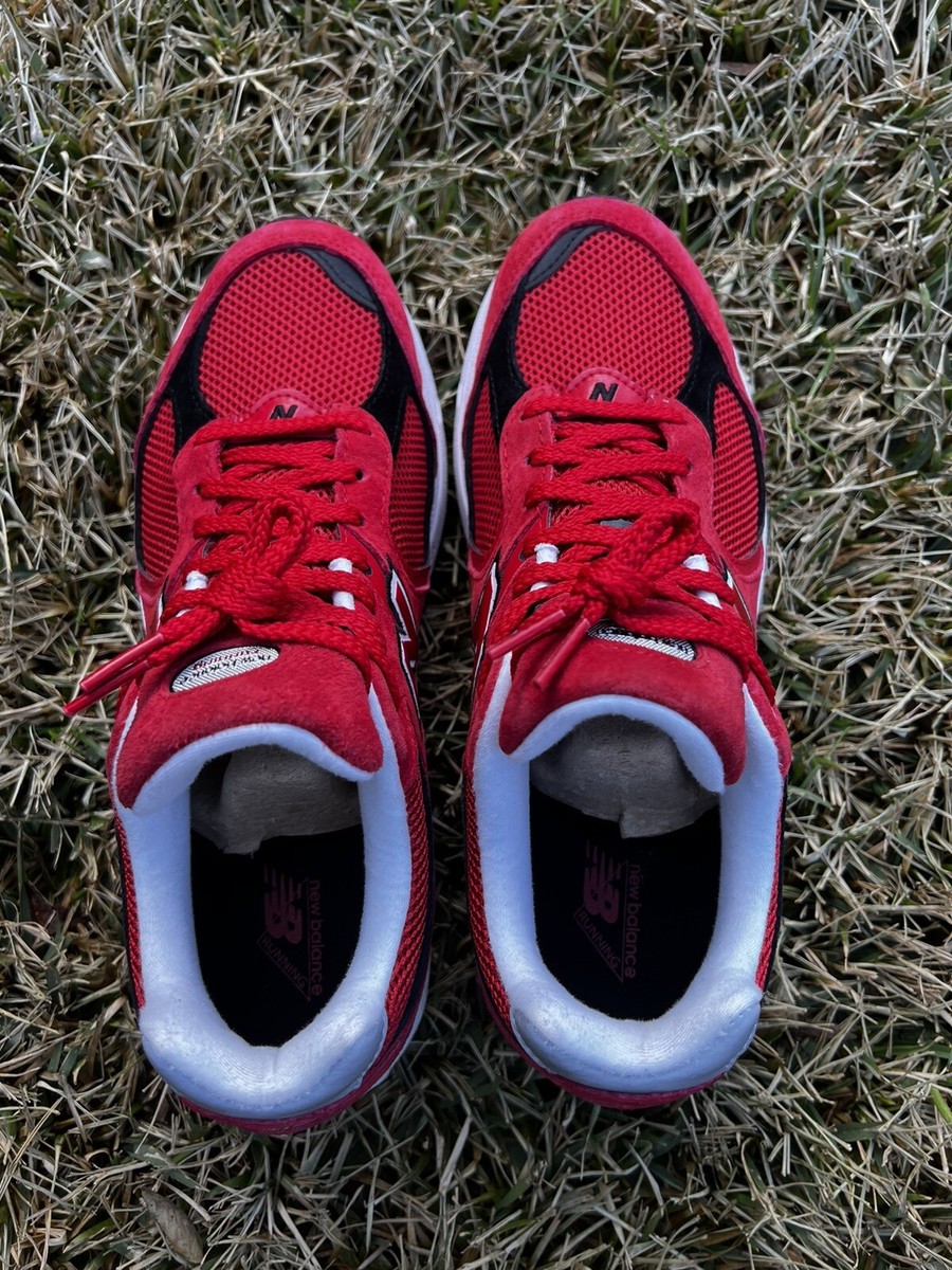 CLEAN New Balance 2002R Team Red Mens size 8 Shoes | eBay