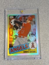 SHOHEI OHTANI RARE ROOKIE REFRACTOR INVESTMENT CARD TOPPS MVP MINT