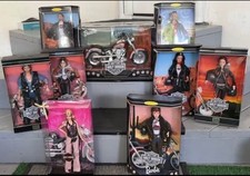Harley Davidson Barbies with Bike