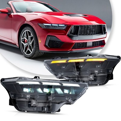 For 2023-2026 Mustang S650 GT VLAND Full LED Headlights w/Animation & Sequential