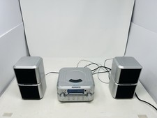 Magnavox 3-Piece CD Shelf Stereo System Bluetooth AM/FM Radio Speakers B3