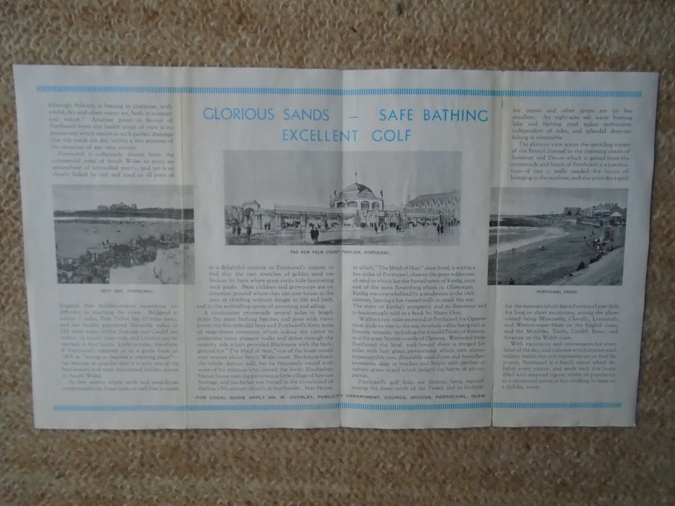 GWR publicity brochure Porthcawl c.1932 - Image 3 of 3