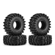 1.0 Tires - S5 Swamp Stomper Crawler Tires for TRX4M AX24 SCX24 FCX24 1/18 1/...