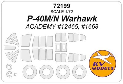 KV Models 1/72 Lisunov Li-2 (all mods) Paint Masking for A-Model kits