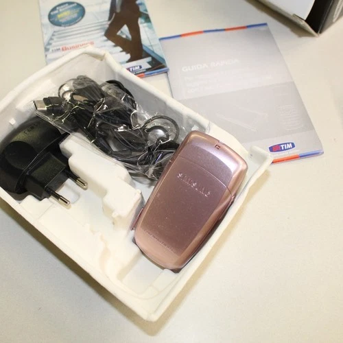 Teléfono Olympic Samsung SGH-Z230 TIM Rosa Internacional En Caja Coleccionable Clásico Foto 4 de 4