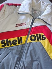 Vintage Shell Oils Harris Racing Grid Trainingsjacke F1 Grand Prix Formel 1 selten