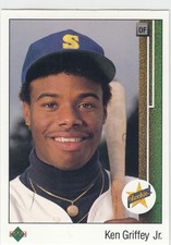 1989 Upper Deck Ken Griffey Jr. #1 Rookie RC Seattle Mariners HOF NM