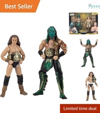 All Elite Wrestling Jurassic Express Action Figures 6-Inch Luchasaurus Jungle...