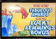 WMS BB1 LUCKY LEMMINGS SLOT MACHINE GAME CARD & OS SOFTWARE SET TESTED VERY FUN
