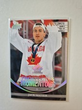 2023 Upper Deck Team Canada Juniors Jack Matier Prospectus Momentous #PM-22 Rc
