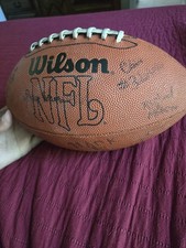 NFL FOOTBALL AUTOGRAPHED