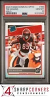 2020 PANINI DONRUSS OPTIC HOLO PRIZM #160 TEE HIGGINS RC BENGALS PSA 10