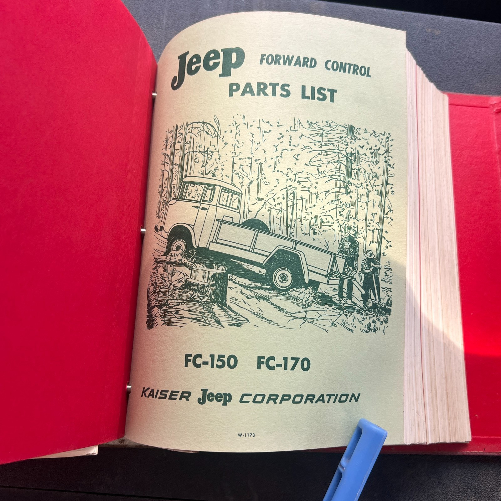 3 Catalog Binder Parts List Jeep Willys CJ3B CJ5 CJ6 DJ3A FC150 FC170 Utility