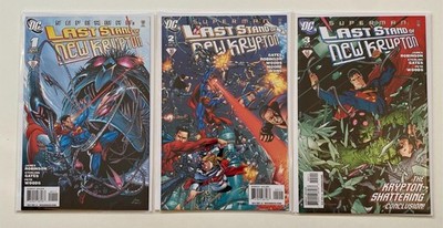 Superman: Last Stand of New Krypton 1 - 3 Complete Set 2010 Series DC Comics Lot