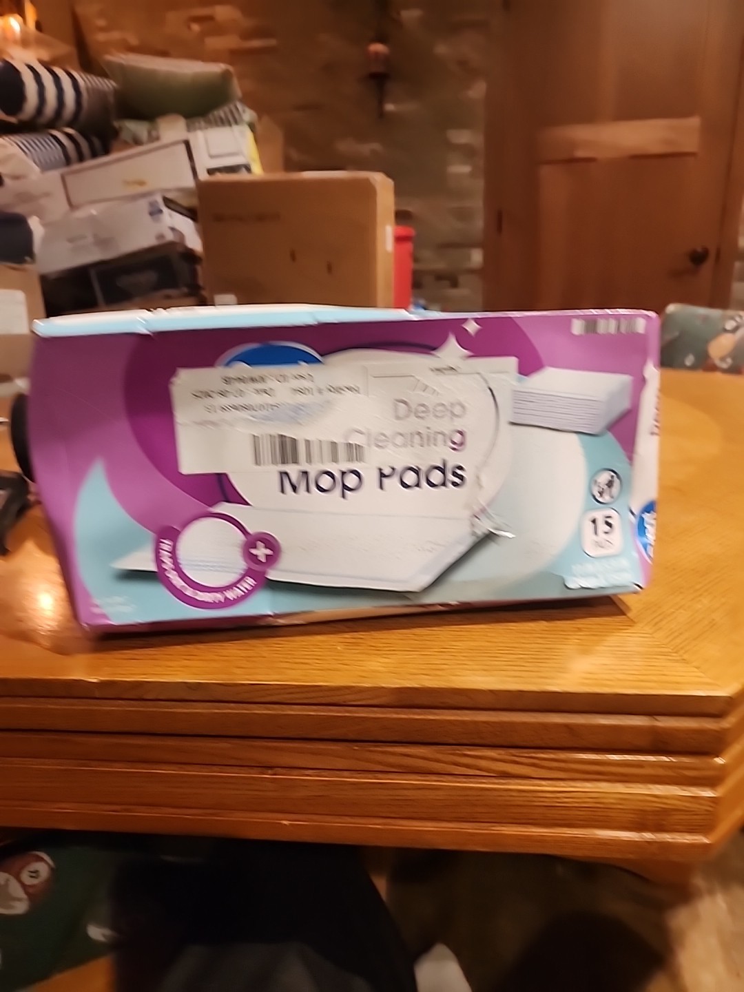 Great Value 15 Pads Deep Cleaning Mop Pads Replacement Household Supplies