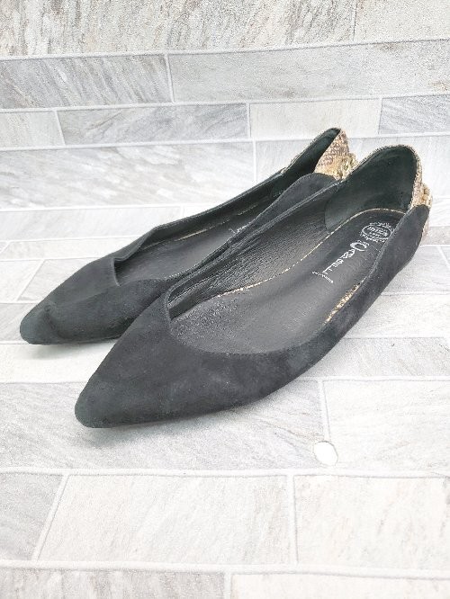 Jeffrey Campbell Pointed Toe Python Leather Switc… - image 1