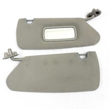 2000-2004 Dodge Dakota Sun Visors Pair Driver Passenger Shades Oem Gray Cloth 2000-2004 Dodge Dakota Sun Visors Pair Driver Passenger Shades Oem Gray Cloth