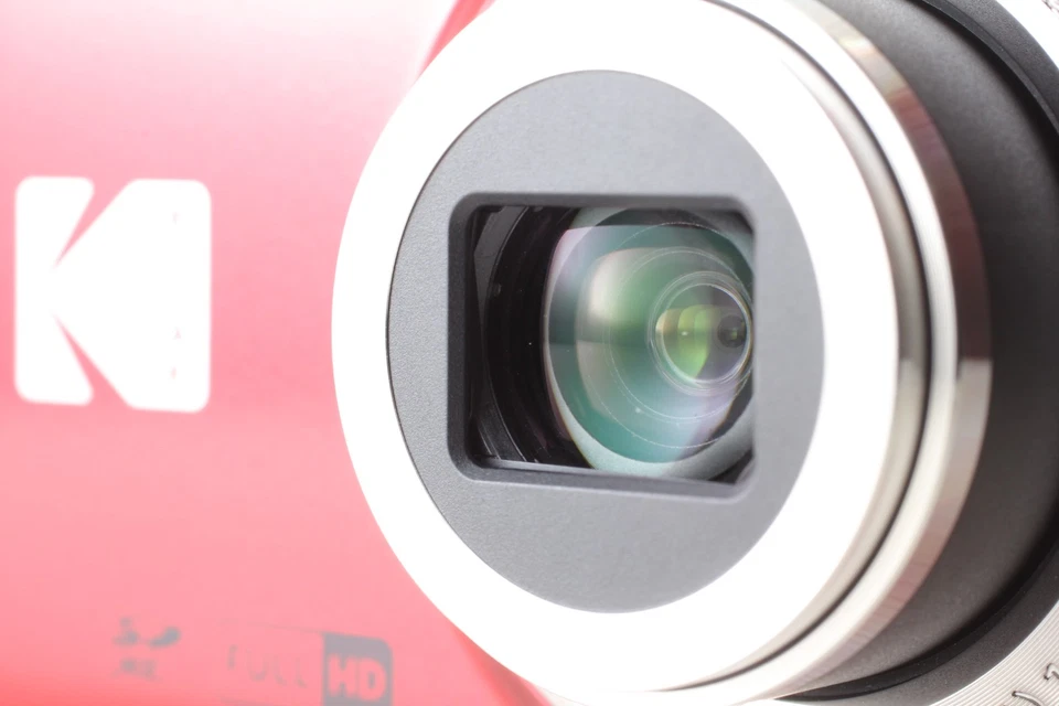 [Beste Mint W / Box] Kodak PIXPRO FZ55 Digitalkamera Rot 16MP 5x Optisches Zoom - Bild 3 von 4